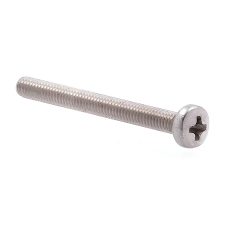 Prime-Line Machine Screw Metric Pan Head Phil Drive M2.5-0.45 X 25MM A2-70 Stnl Steel 10PK 9130897